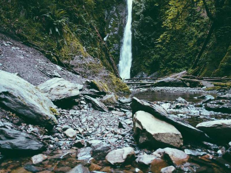 Server Farm in Digital Fog (Urban Impressionism)