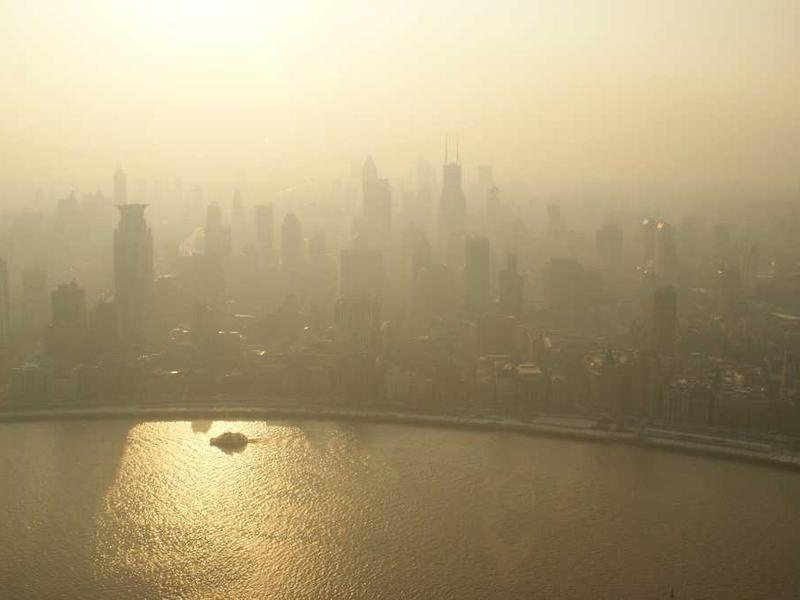 Floating City Marina of the Future (Gauguin Post-Impressionist)
