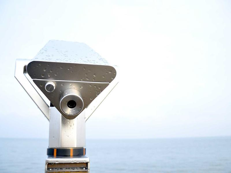 Server Farm in Digital Fog (Urban Impressionism)