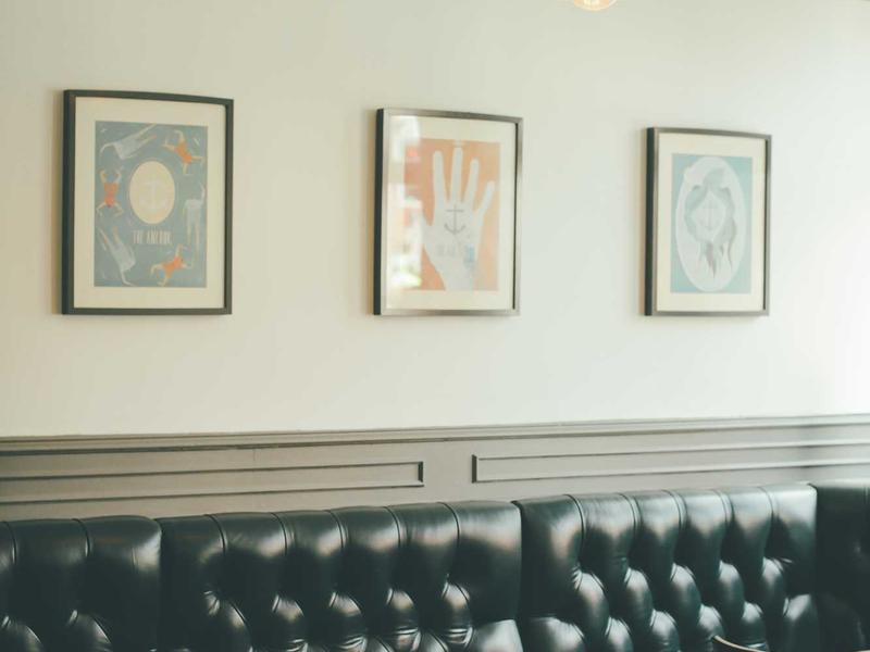 Smart Glass Office Towers (Modern Expressionist Oil)