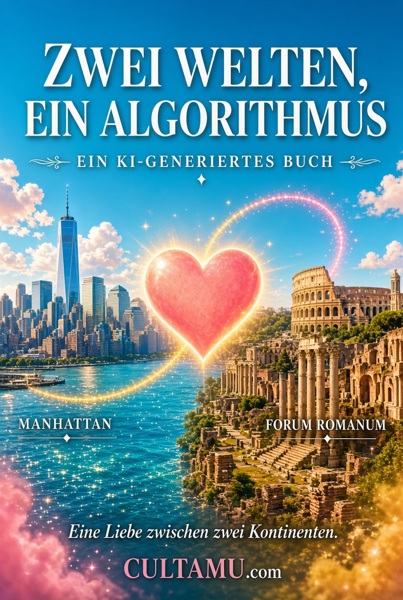Zwei Welten, ein Algorithmus - Tagesroman 2 Buchcover, Literatur online lesen